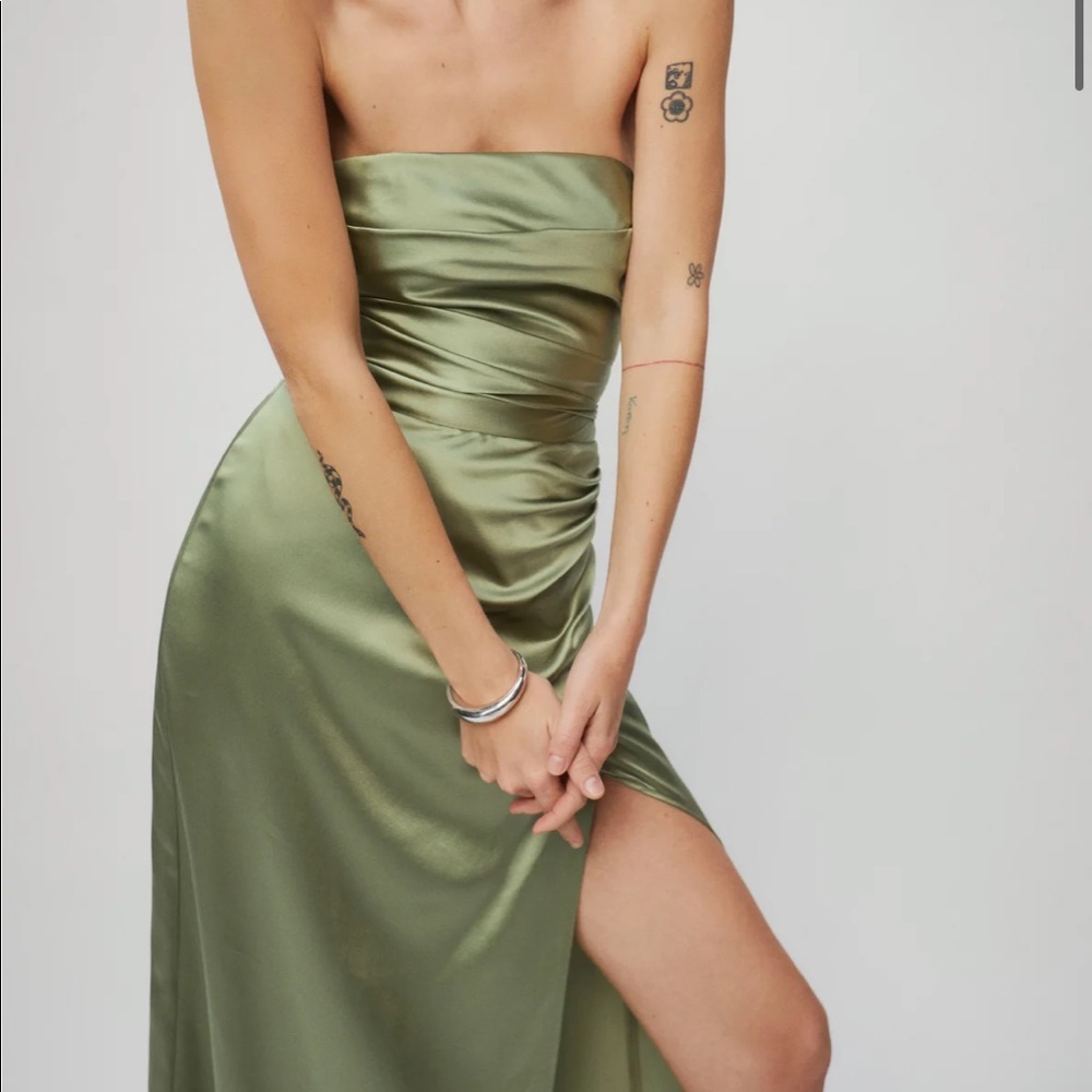 Reformation Silk Dress